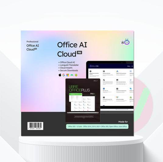 Libre Office Plus 2023 + ProAI - KI Ad On