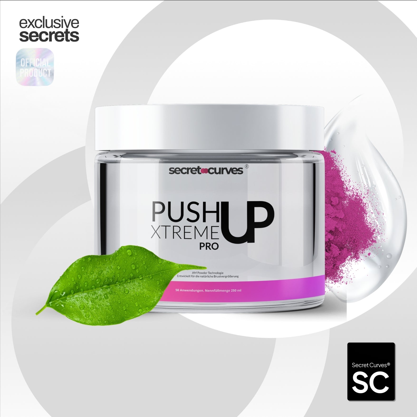 Secret Curves Push-Up xtreme + Pueraria Mirifica Exclusive Secrets Set