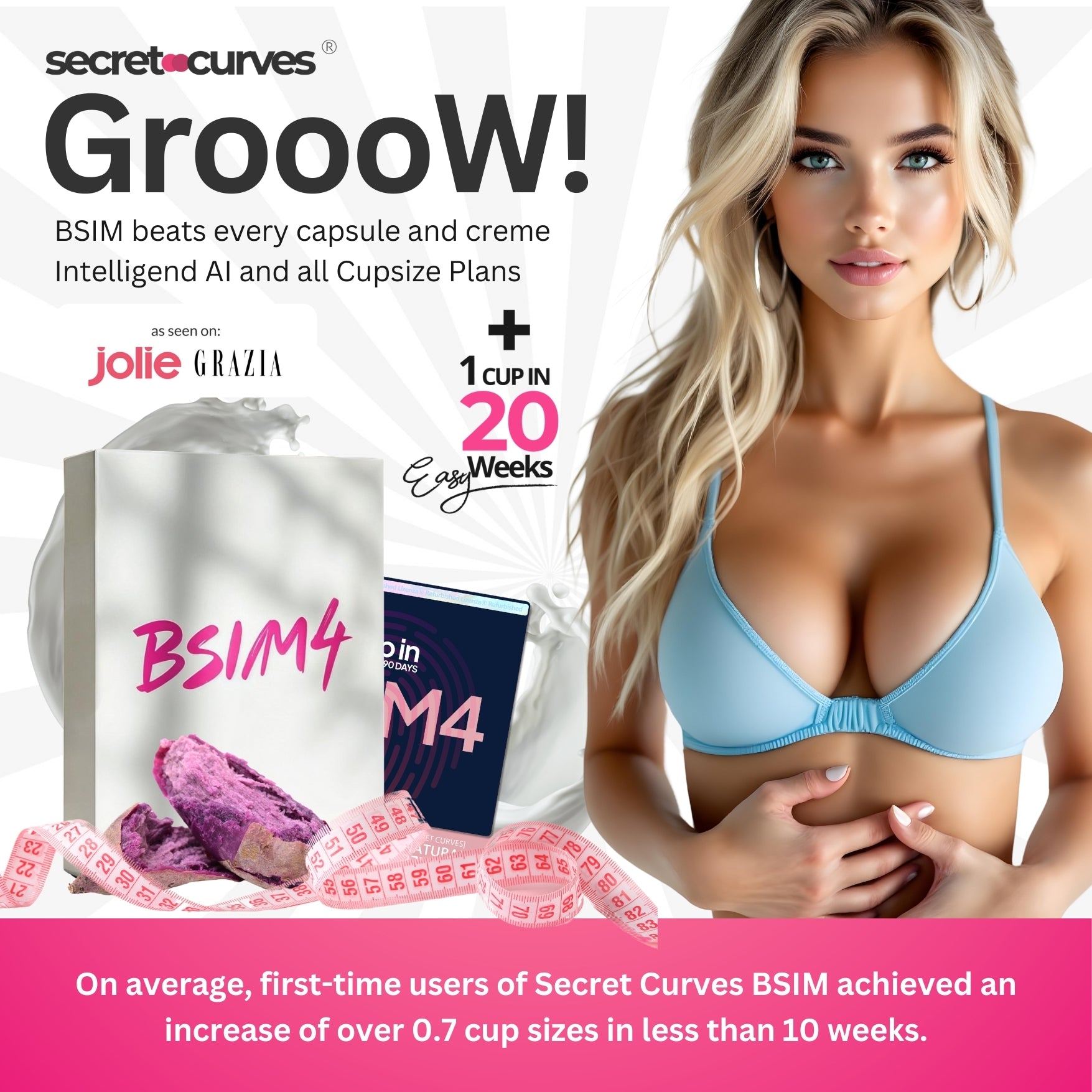 Secret Curves® BSIM® - Natürliche Brustvergrößerung mit Nadja Amarosi