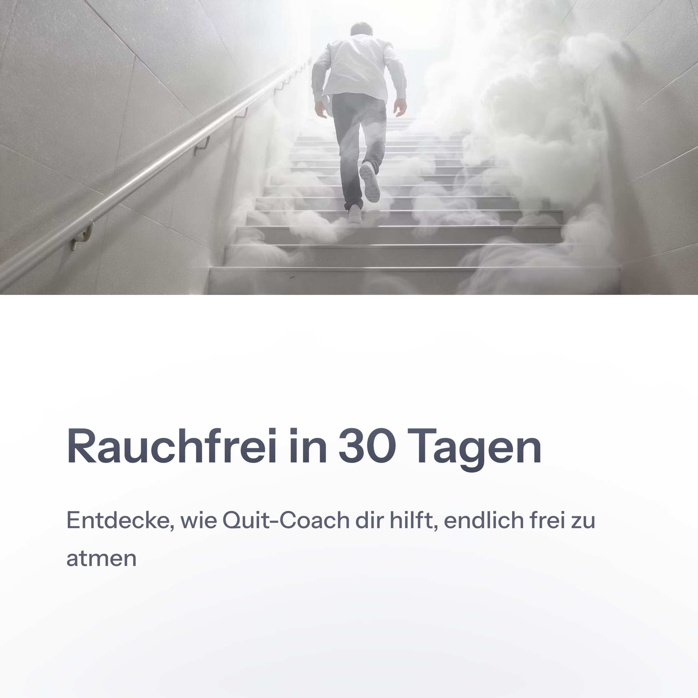 Quit-Coach. Rauchfrei KI. 12 Monate inkl. Buch