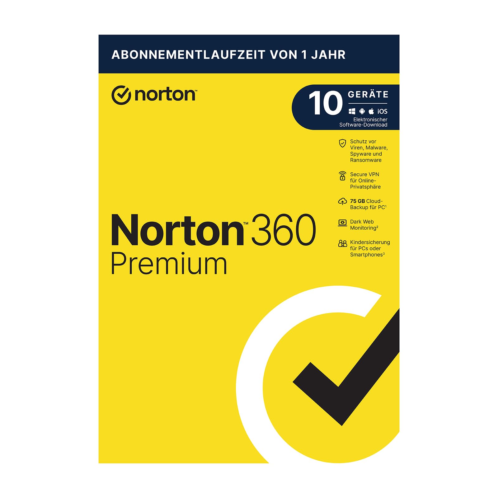 Norton 360 Premium + Utilities Ultimate 2025 | 10 Geräte | 1 Jahr |Aktivierungscode per Email