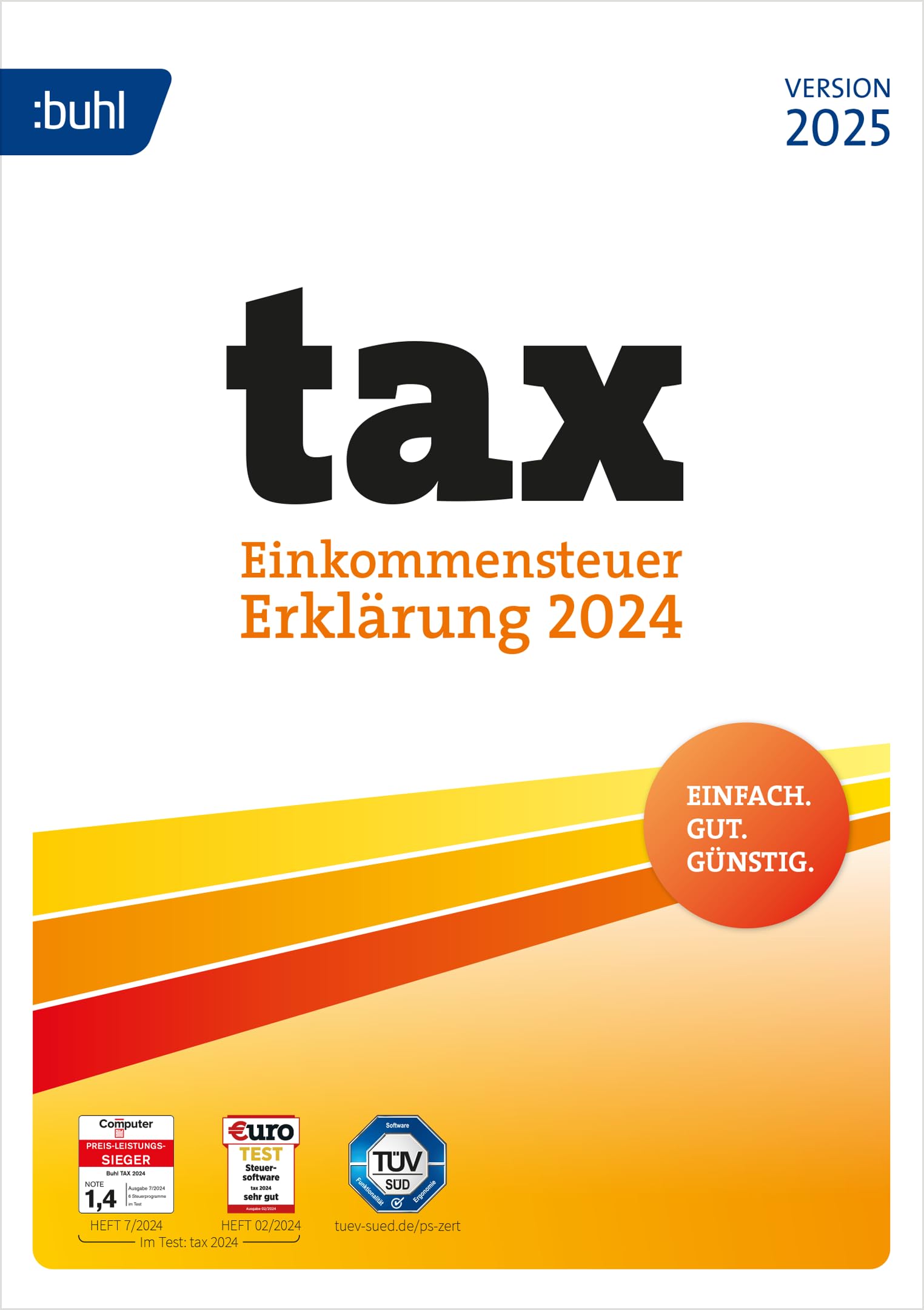 tax 2025 (für Steuerjahr 2024) | Digitaler Download