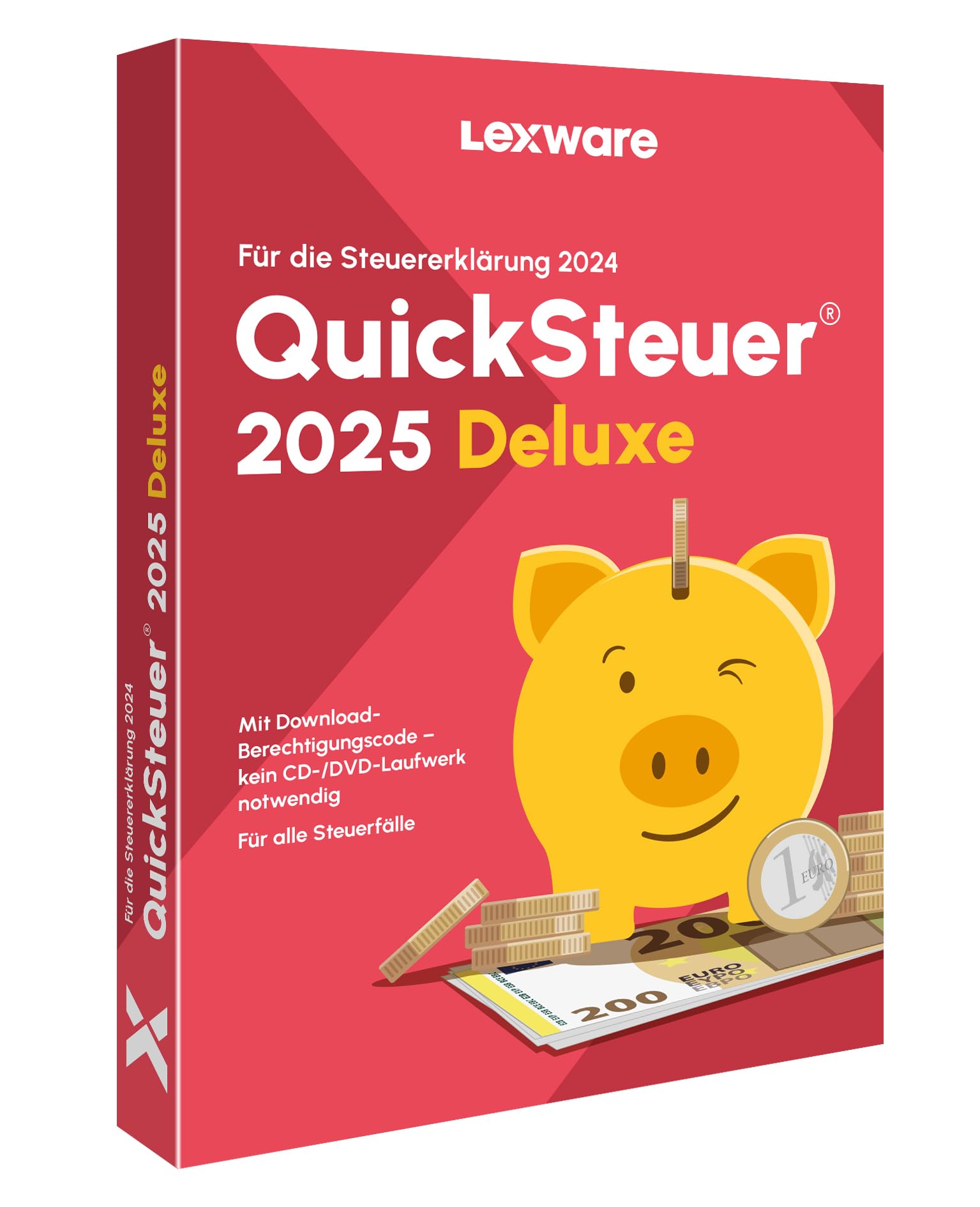 QuickSteuer 2025 (für Steuerjahr 2024) Private und gewerbliche Steuererklärung PC Aktivierungscode per Email