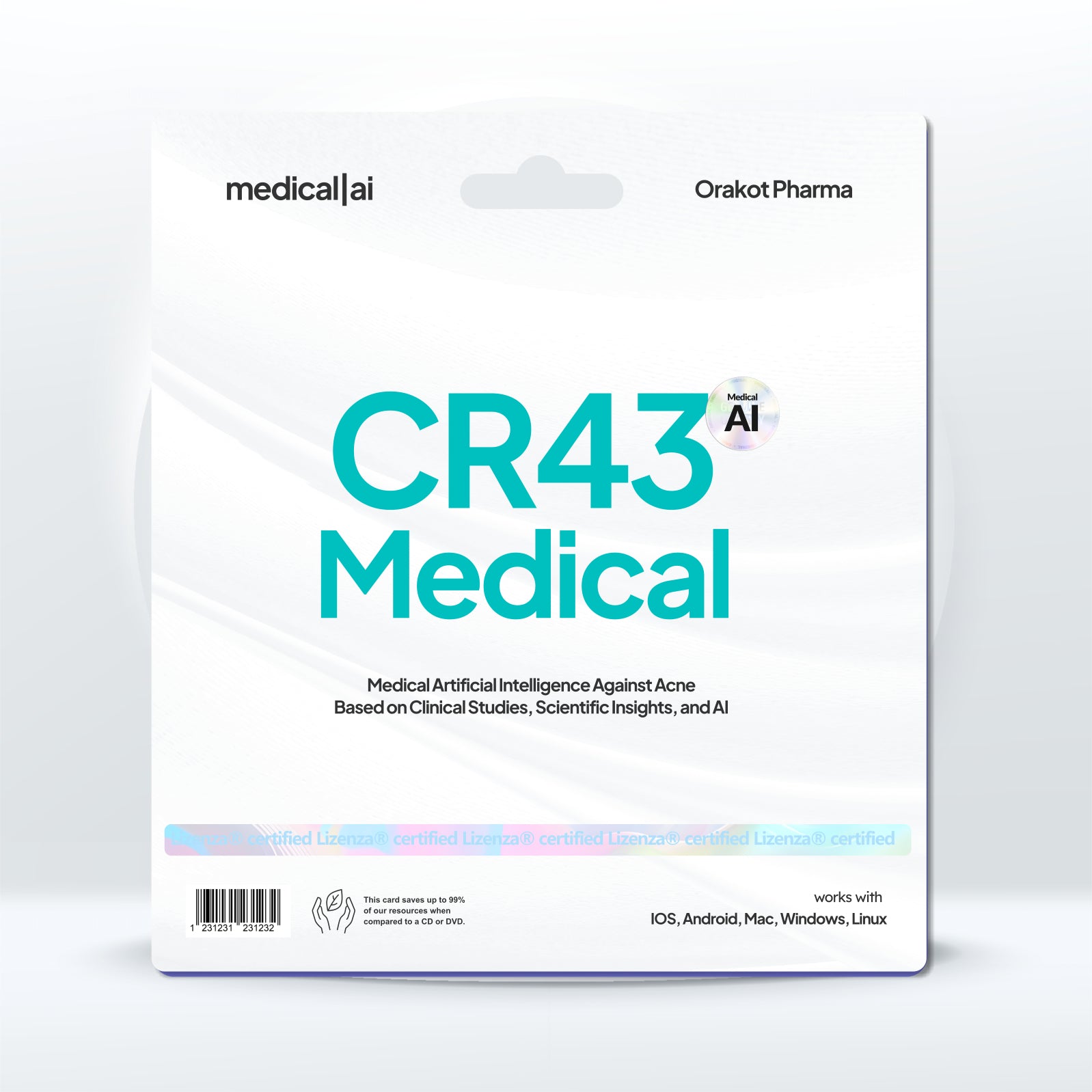 CR43 Medical - Natürliche Akne Behandlung - Orakot Pharma Medical AI