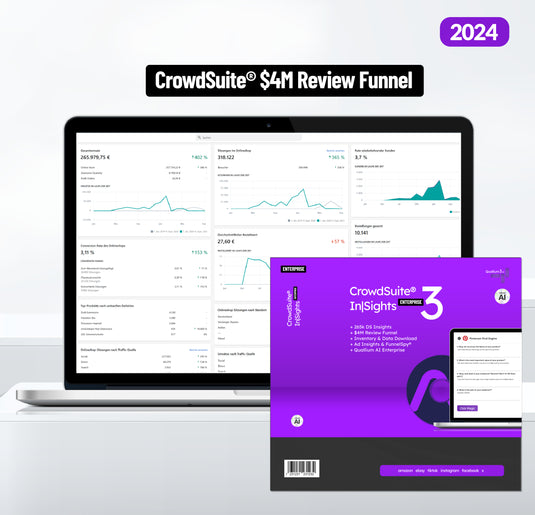 CrowdSuite® CSX In|Sights Professionell High Ticket + Dropshipping Cloud