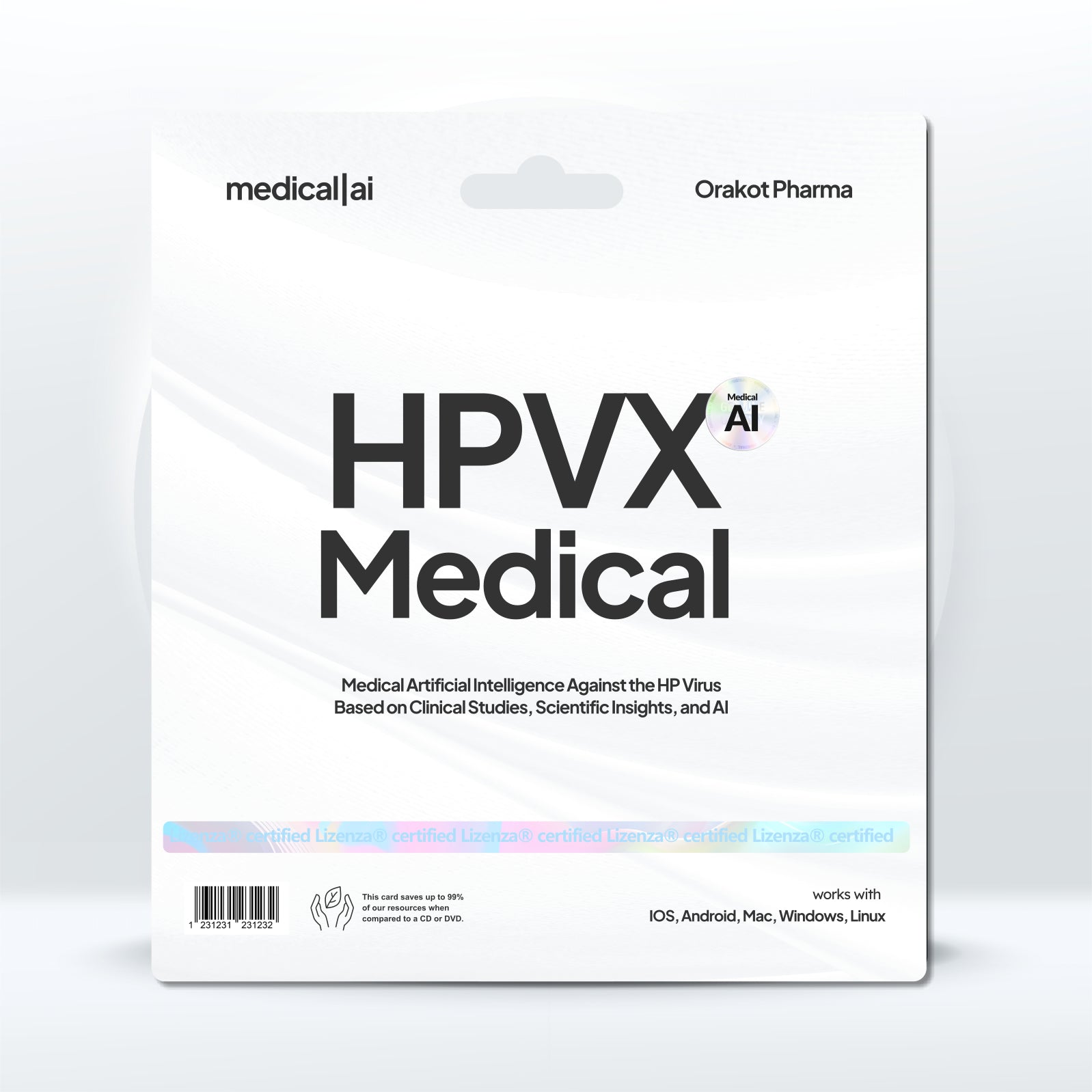 HPVX Medical KI bei HVP Infektionen / Immunsystem - Orakot Pharma Medical AI