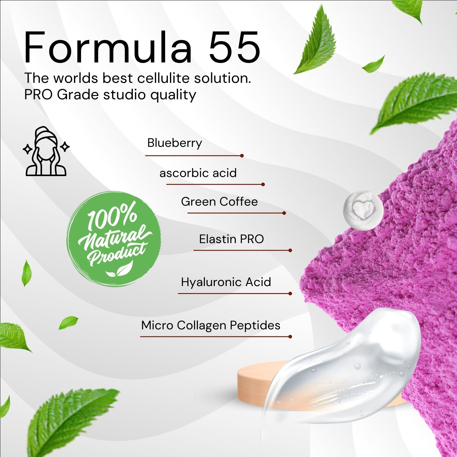 Magic Cosmetics NYC - Formel 55 - Das Anti Cellulite Wunder