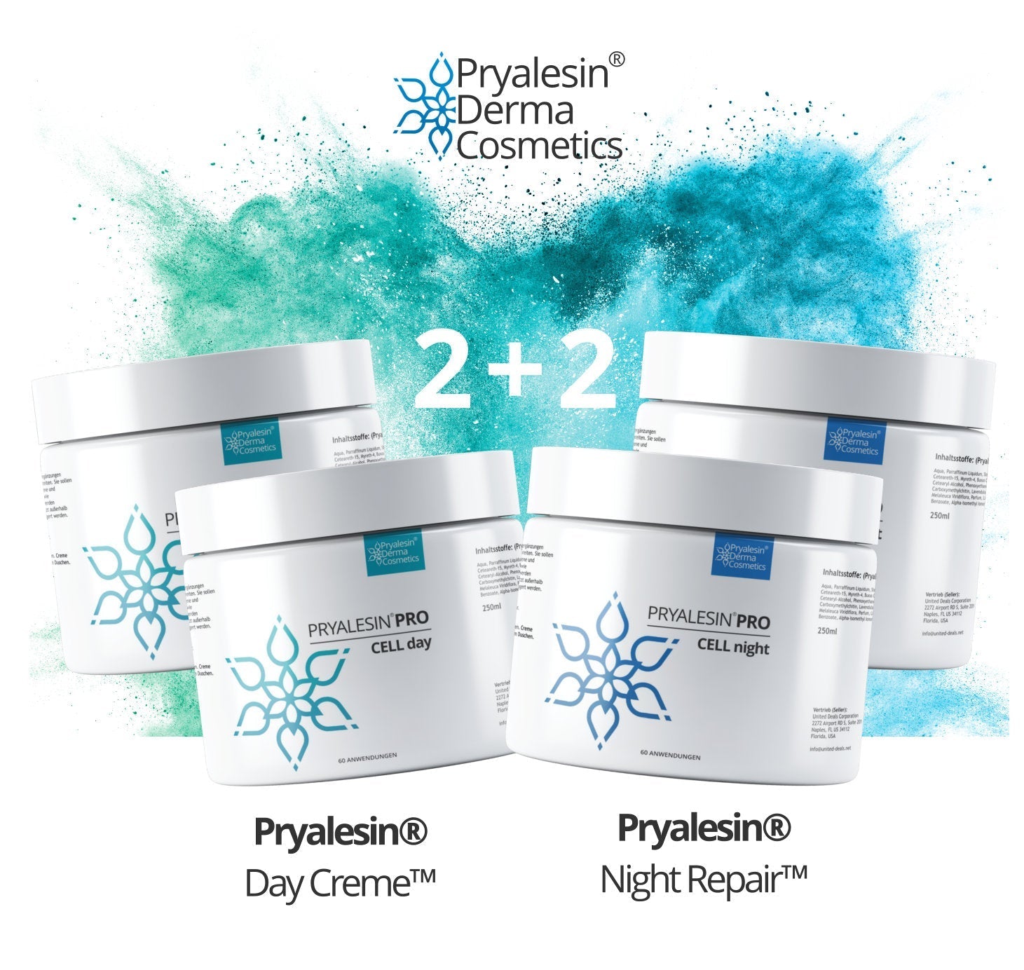 MyNaturalSecret - Pryalesin PROCELL 2 Day+Night Typ 1 - 3 Cellulite