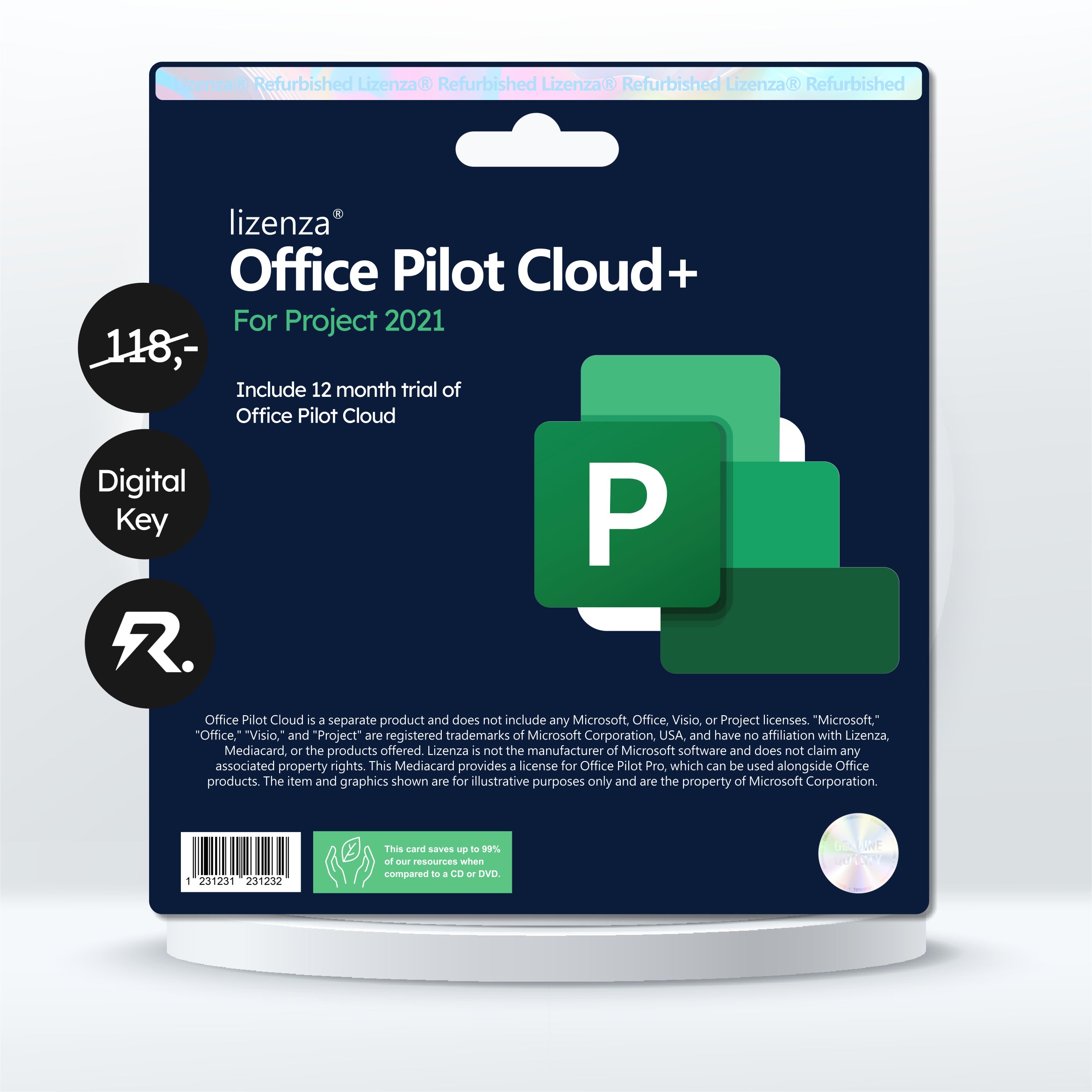 Office Pilot Cloud+ für Project 2021