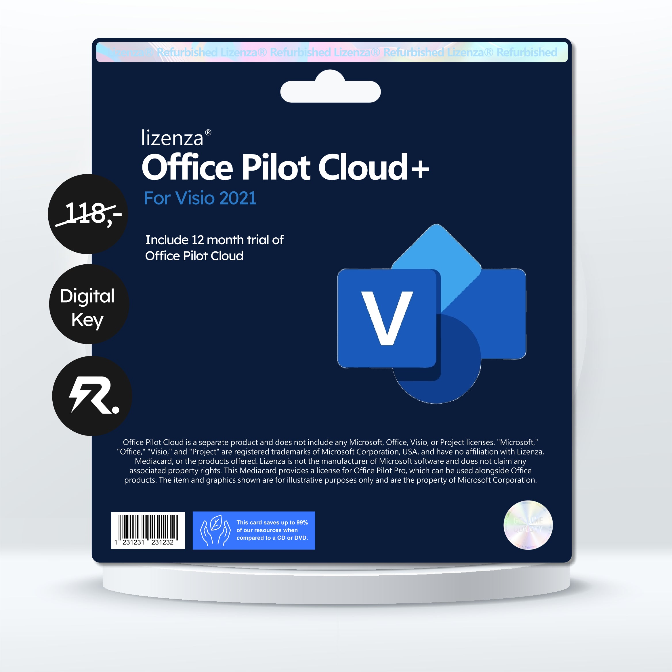 Office Pilot Cloud+ für Visio 2021