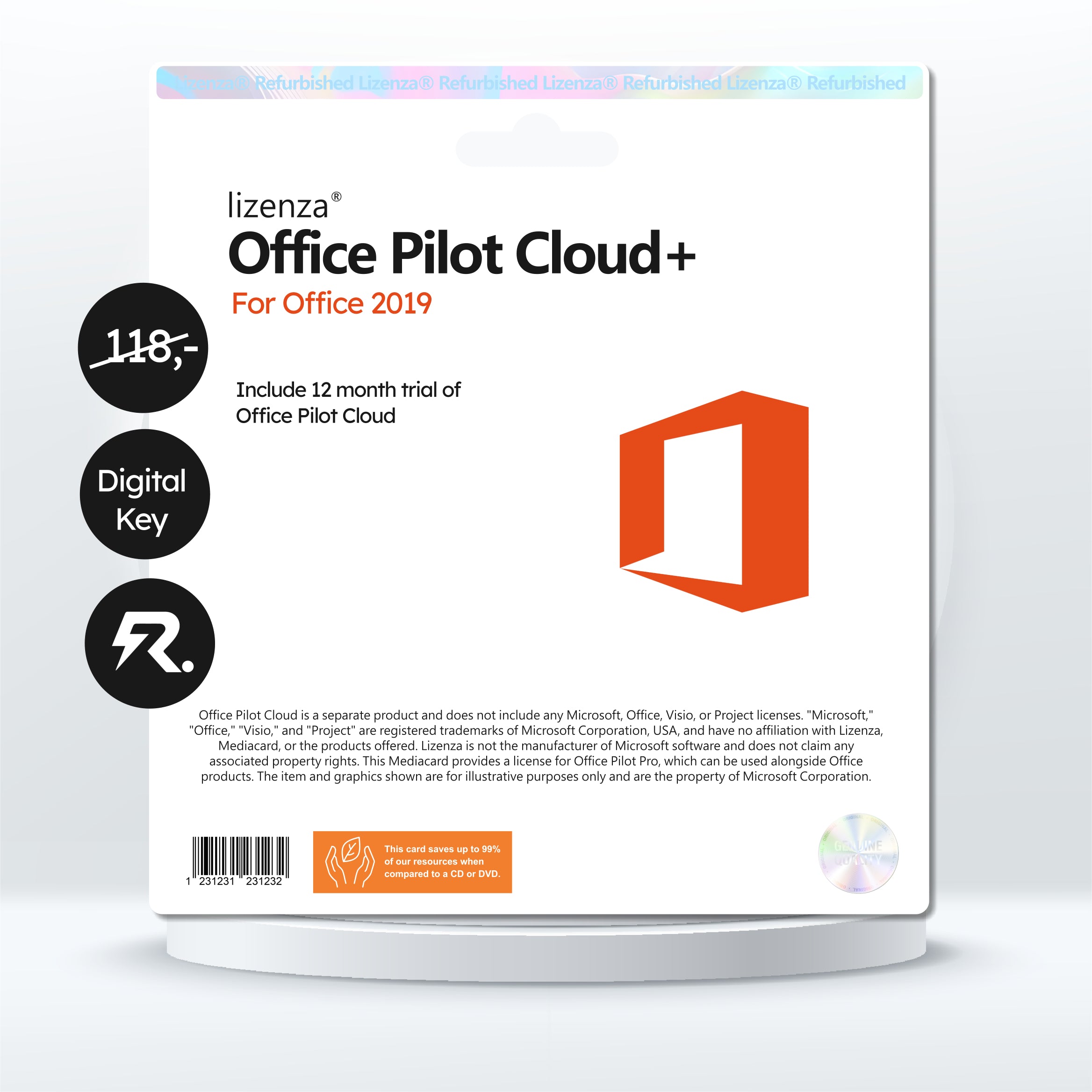 Office Pilot Cloud+ für Office 2019 Versionen