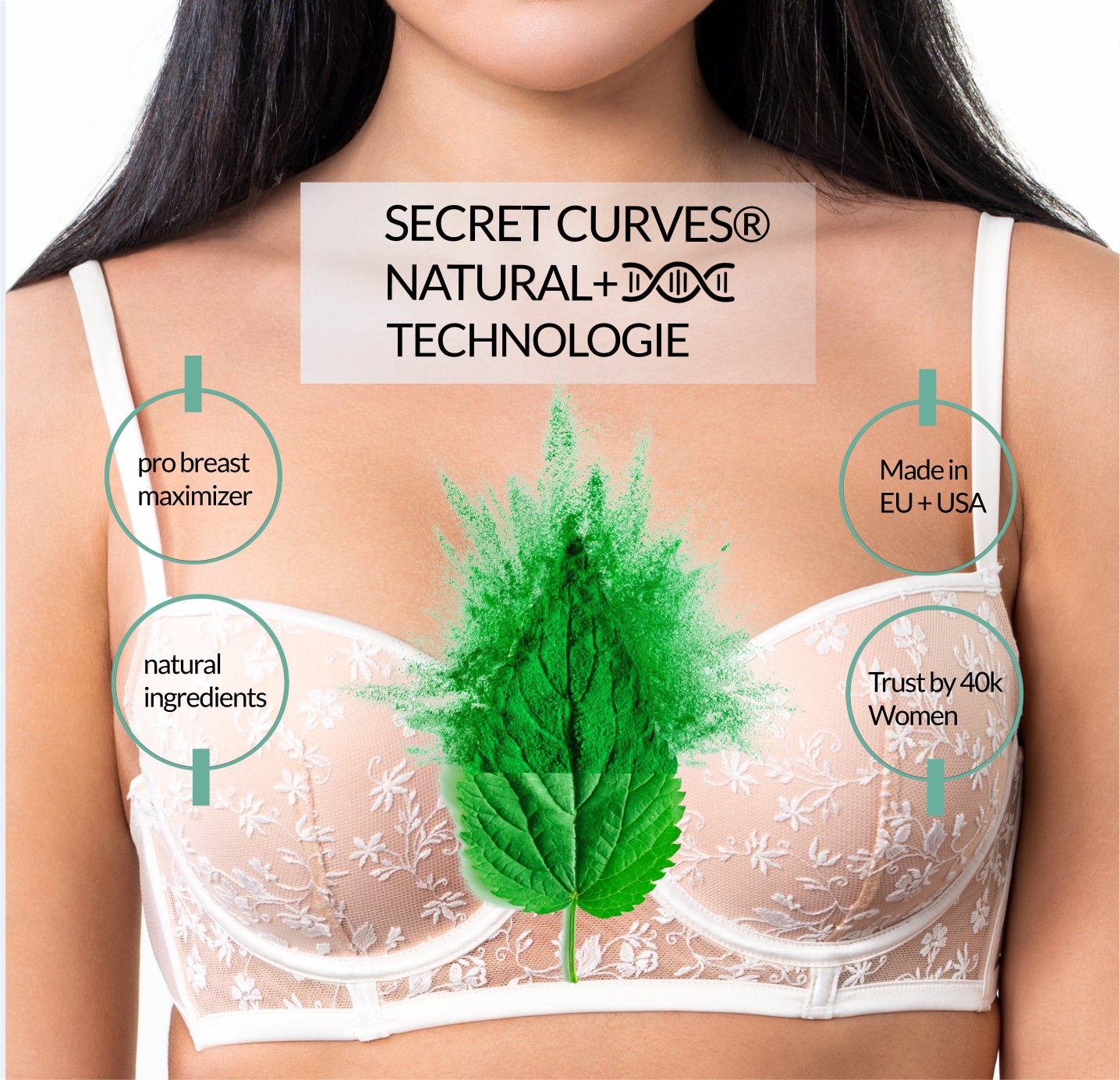 Secret Curves Cupoptimizer Creme für eine natürliche Brustvergrößerung 2er Set