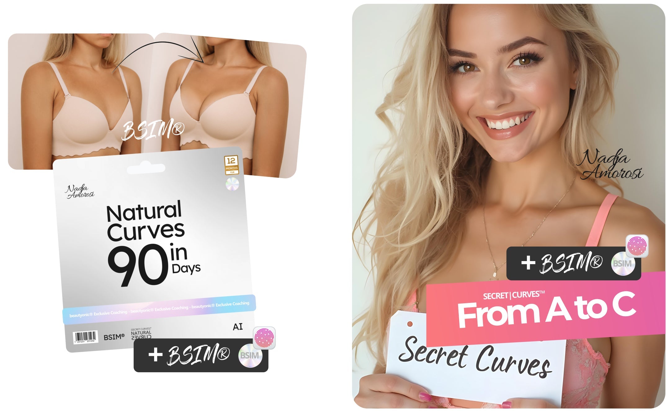 Secret Curves® BSIM® - Natürliche Brustvergrößerung mit Nadja Amarosi