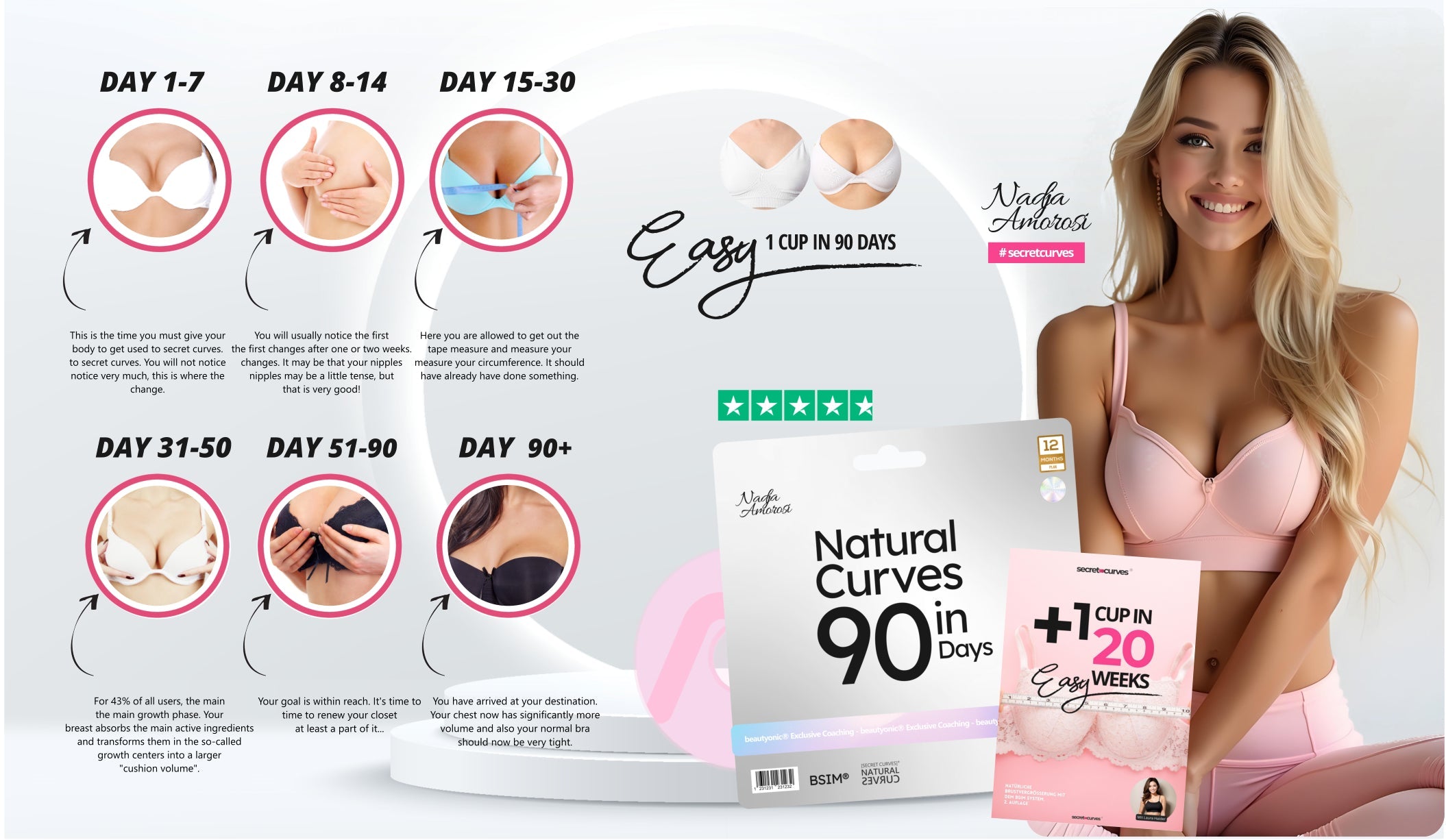 Secret Curves® BSIM® - Natürliche Brustvergrößerung mit Nadja Amarosi