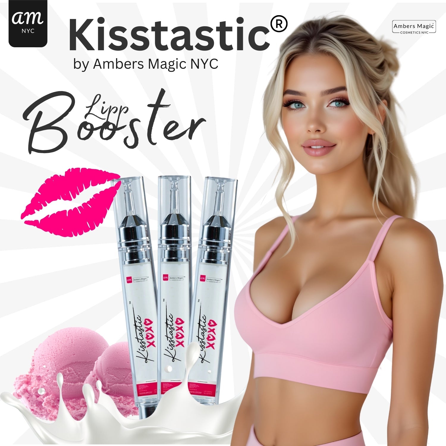 Kisstastic® - der original Lippenbooster mit Btxless Technologie