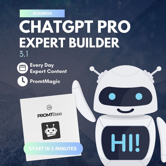 ChatGPT Pro Expert Promt Builder - Business Promts