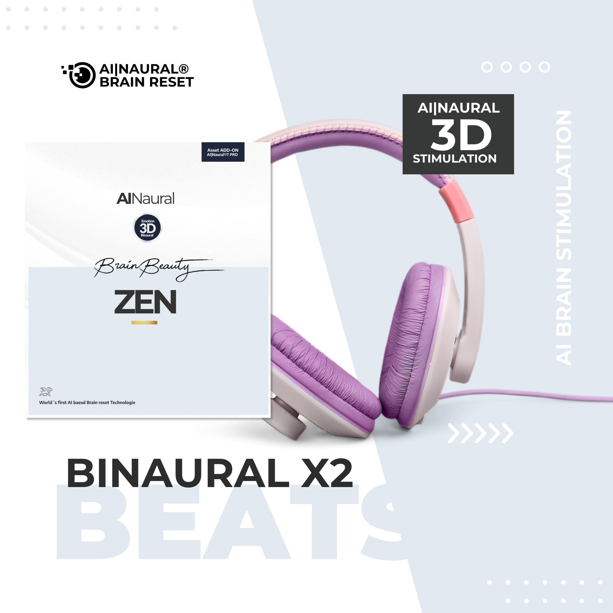 AI|Naural Brain Beauty Binaural - ZEN