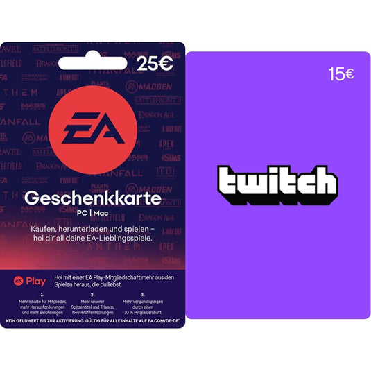 EA Geschenkkarte 15 € | PC/Mac Code