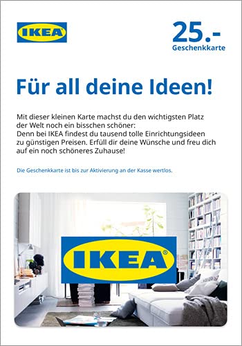 IKEA Gutscheinkarte 25€