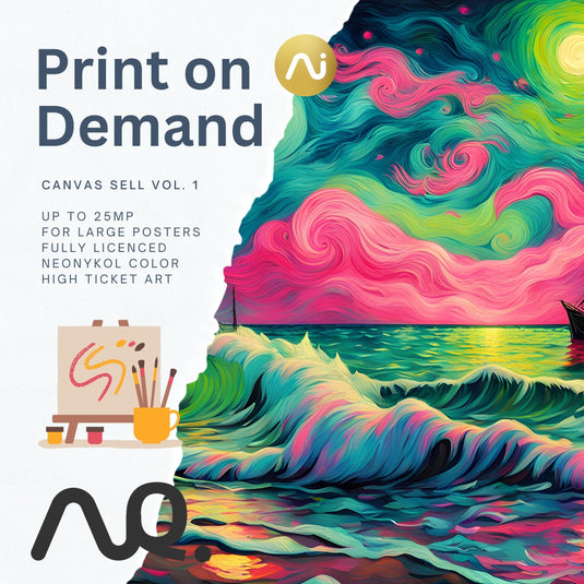 High Ticket Print on Demand Canva Vol. 1